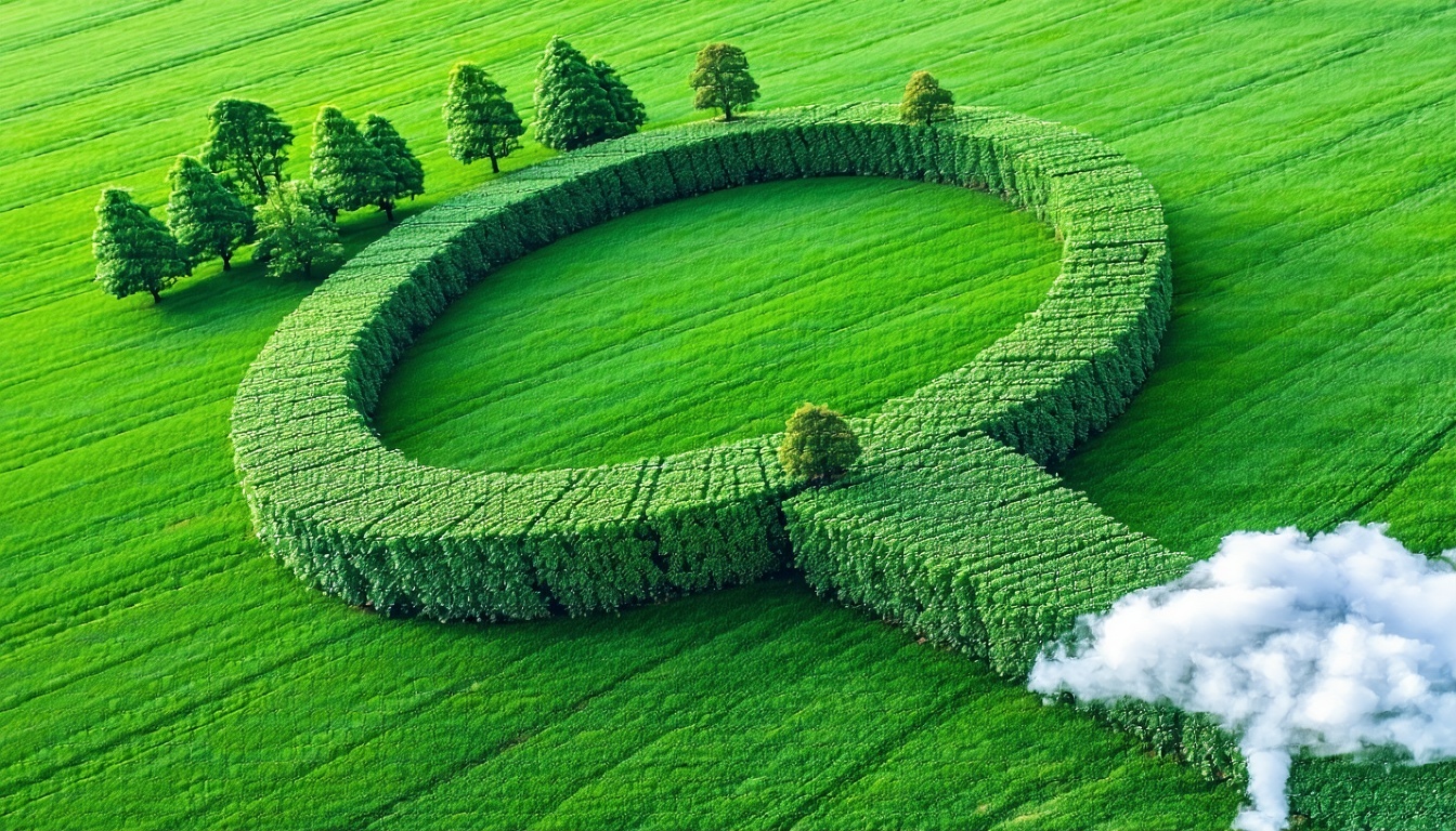 Imagen que muestra el beneficio de promover la economía circular